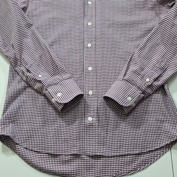 Etro Shirt Men 38 Multicolor Slim Fit LS Collar Cotton Italy Preppy Office Party - Picture 11 of 16